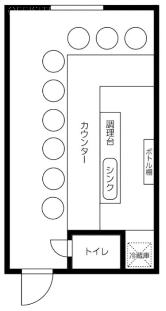 永谷テイクエイト2F 間取り図