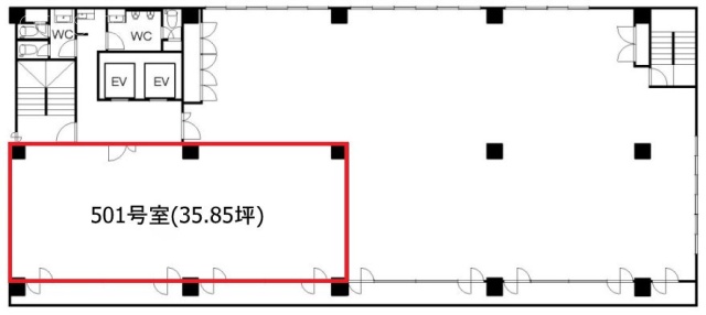 両国ミハマビル501 間取り図