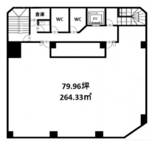 柿沼ビル4F 間取り図