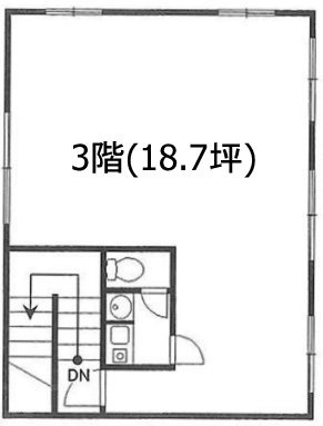 葵上馬ビル3F 間取り図