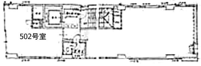 ヤブタビル502 間取り図