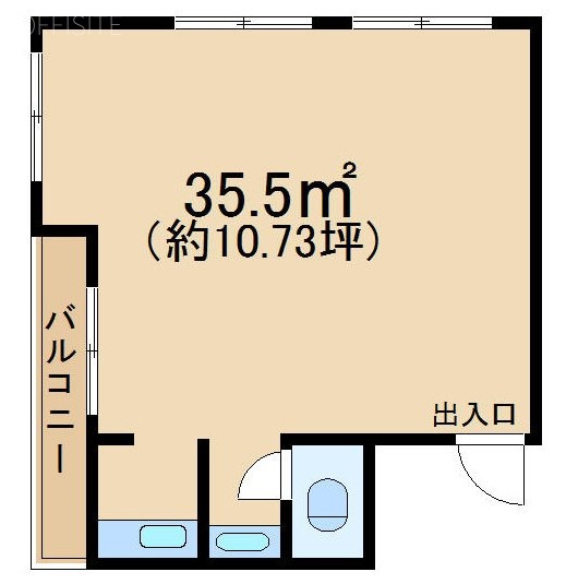 ビレッジハウス柴野ビル201 間取り図