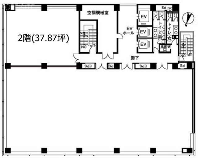 NBF小川町ビルディング204 間取り図