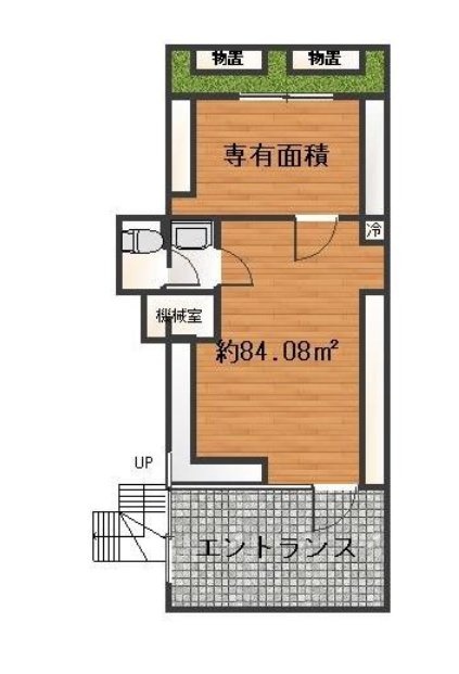 エスティビル1F 間取り図