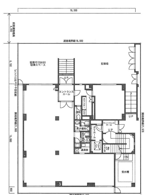 AMSビル1F 間取り図