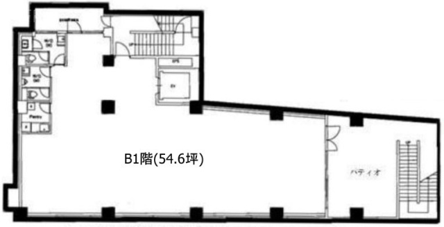 SR広尾B1F 間取り図