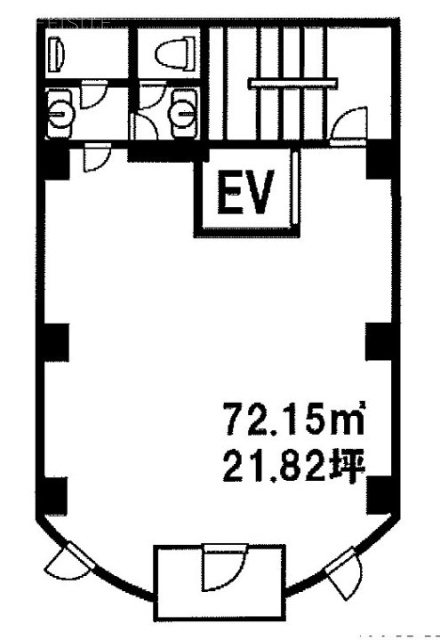 ノアックスビル2F 間取り図