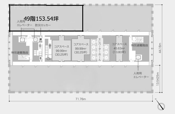 サンシャイン60北 間取り図