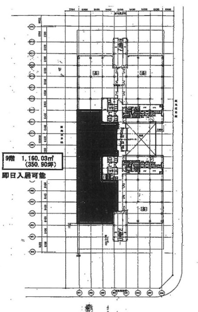 東京ファッションタウン(TFTビル西館)9F 間取り図