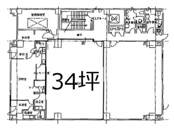 小田急初台ビル203 間取り図