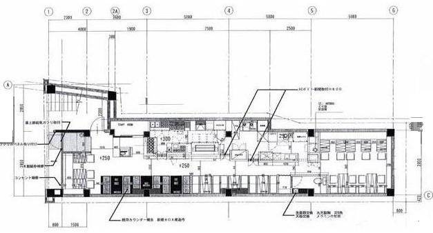 神楽坂RMビル1F 間取り図