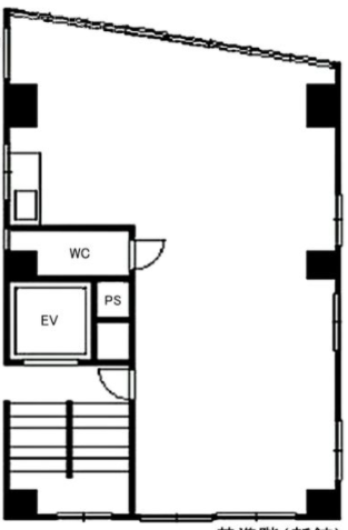 佐藤エステートビル新館5F 間取り図