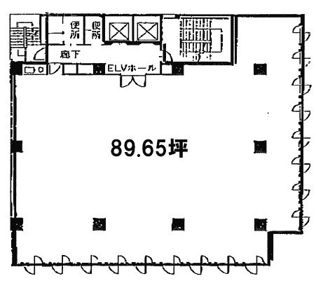 虎ノ門きよしビル4F 間取り図