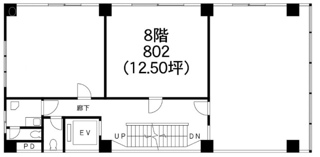 ASKビル802 間取り図