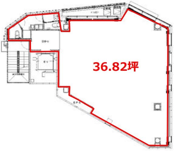 Sreed EBISU2F 間取り図