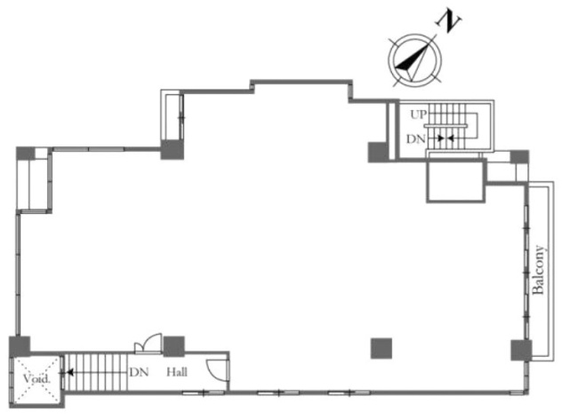 パークポイント山下町1F 間取り図