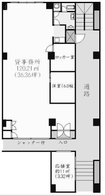 ユニオンビルヂング101 間取り図