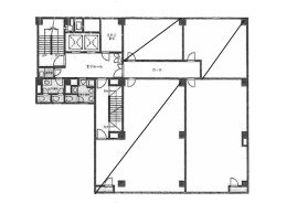 デイム銀座ビル502 間取り図