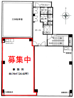 日企第3ビルディング301 間取り図