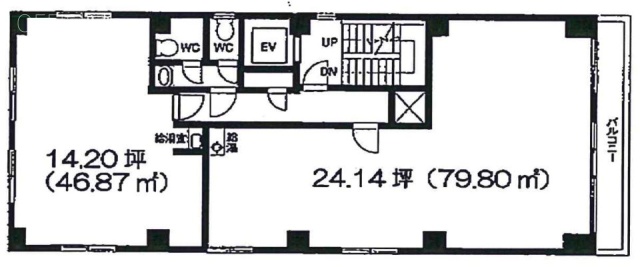 ちとせビル7F 間取り図