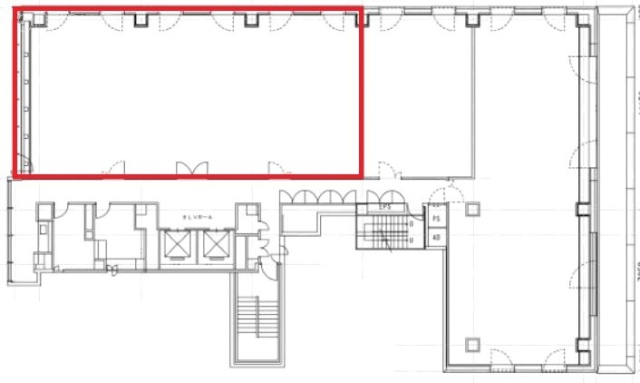 住友生命西新橋ビル5F 間取り図