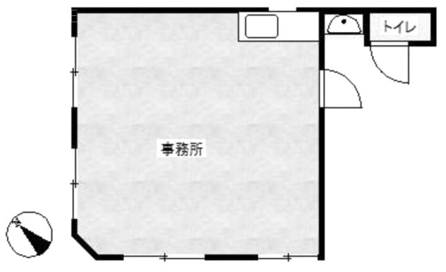 今井ビル2F 間取り図