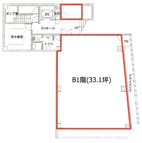 プラチナ第2ビルB1F 間取り図