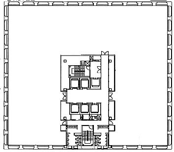 MFPR六本木麻布台ビル5F 間取り図