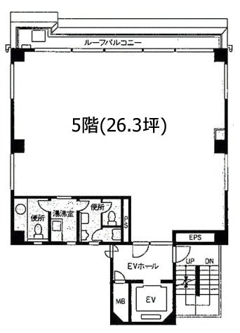 エヌ・エービル5F 間取り図