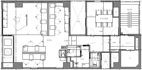 ACN銀座イーストビル9F 間取り図