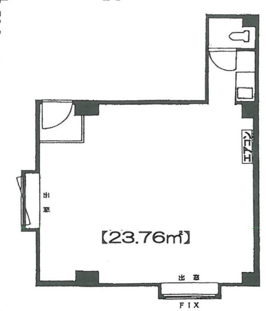 穂月ビル3F 間取り図