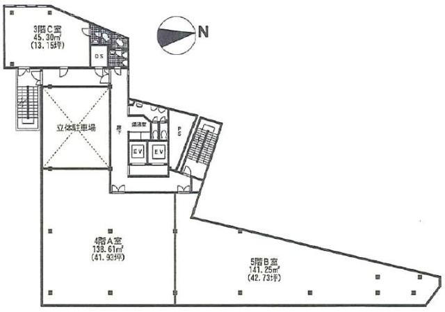 WTC千葉富士見ビルA 間取り図