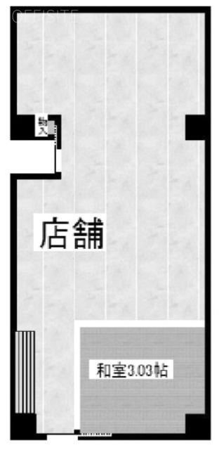 島屋ビルB 間取り図