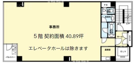 南大塚MTビル5F 間取り図