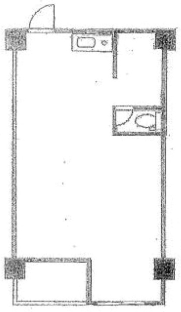 高輪中央マンション501 間取り図