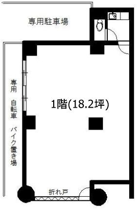 知多ビル1F 間取り図