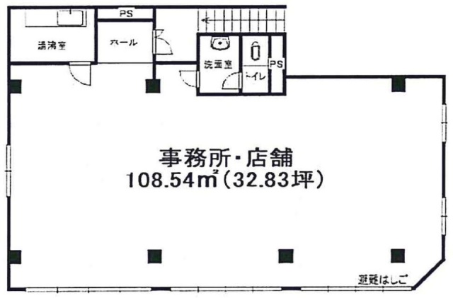 Sビル2F 間取り図