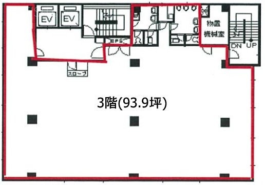 ファースト岡田ビル3F 間取り図