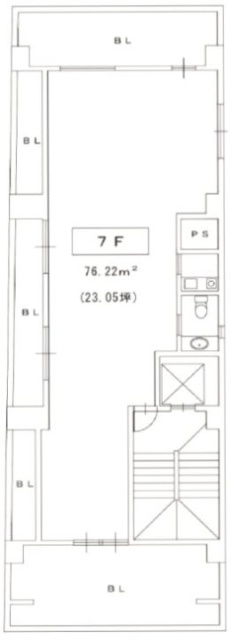 Fビル7F 間取り図