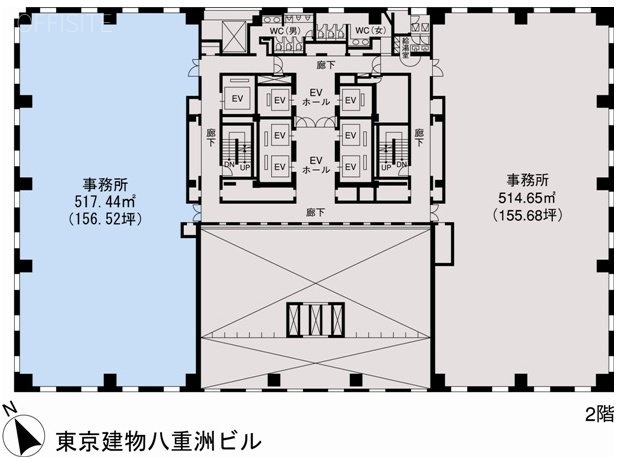 東京建物八重洲ビル西 間取り図