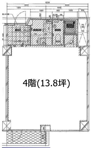 エルプリメント新宿456 間取り図