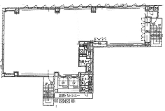 プレリー日本橋9F 間取り図