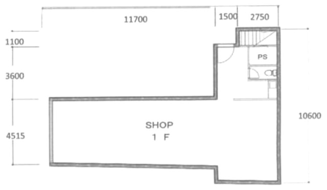 BC江戸川橋ビル1F 間取り図