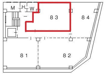 井門銀座一丁目ビル83 間取り図