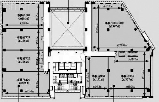 KOIL TERRACE(コイルテラス)505・506 間取り図
