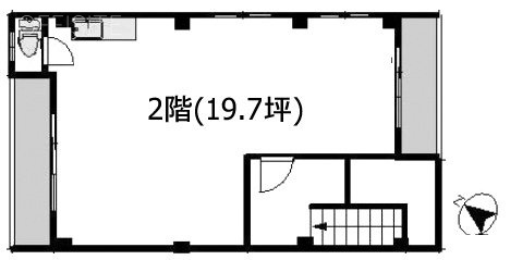 スモールハウス2F 間取り図