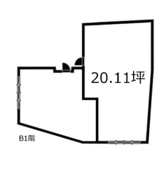 ジェントリー目白B1F 間取り図