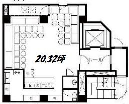 MSビルⅡ4F 間取り図