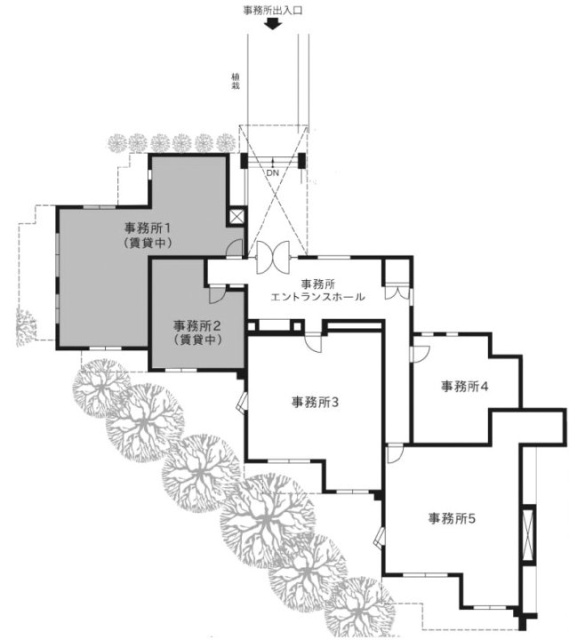 グランドベイス経堂レジデンスビル104 間取り図