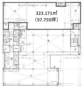 八重洲口会館8F 間取り図